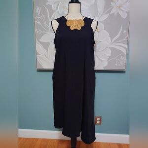 Cupio Black Midi Dress